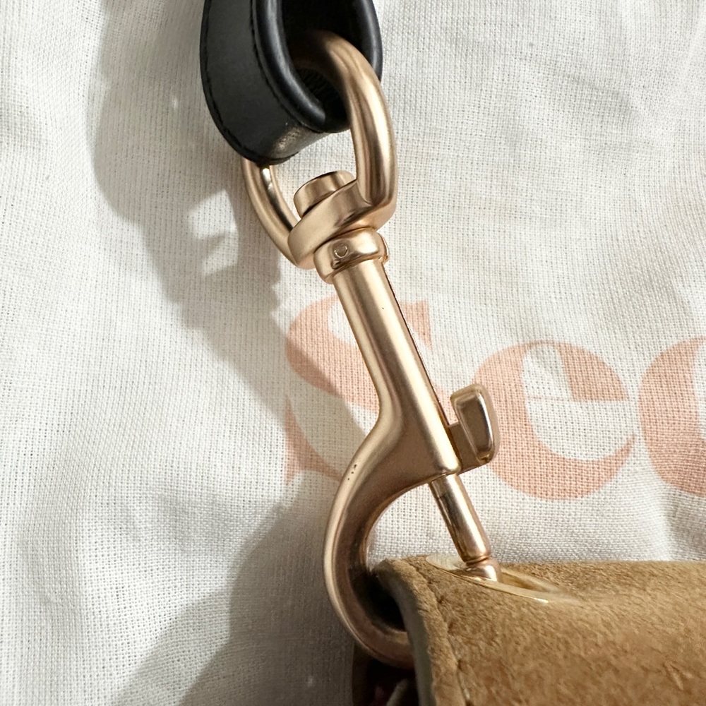 SEE BY CHLOE HANA BAG (NOT MINI) COCONUT BROWN (rare) - Picture 16 of 16